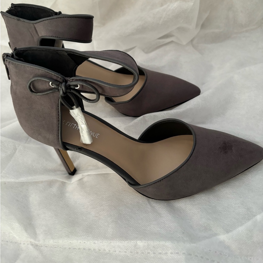 Saks Fifth Avenue Ankle Strap Heels